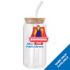 ACPL - 18oz Glass Can with Bamboo Lid Thumbnail