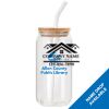 ACPL - 18oz Glass Can with Bamboo Lid Thumbnail
