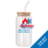 ACPL - 18oz Glass Can with Bamboo Lid Thumbnail