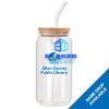 ACPL - 18oz Glass Can with Bamboo Lid Thumbnail