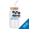 ACPL - 18oz Glass Can with Bamboo Lid Thumbnail