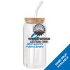 ACPL - 18oz Glass Can with Bamboo Lid Thumbnail