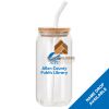 ACPL - 18oz Glass Can with Bamboo Lid Thumbnail