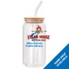 ACPL - 18oz Glass Can with Bamboo Lid Thumbnail