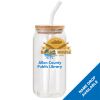 ACPL - 18oz Glass Can with Bamboo Lid Thumbnail