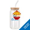 ACPL - 18oz Glass Can with Bamboo Lid Thumbnail