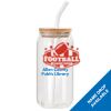 ACPL - 18oz Glass Can with Bamboo Lid Thumbnail