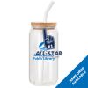 ACPL - 18oz Glass Can with Bamboo Lid Thumbnail