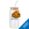 ACPL - 18oz Glass Can with Bamboo Lid Thumbnail