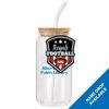 ACPL - 18oz Glass Can with Bamboo Lid Thumbnail