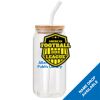 ACPL - 18oz Glass Can with Bamboo Lid Thumbnail