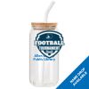 ACPL - 18oz Glass Can with Bamboo Lid Thumbnail