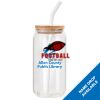 ACPL - 18oz Glass Can with Bamboo Lid Thumbnail