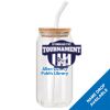 ACPL - 18oz Glass Can with Bamboo Lid Thumbnail