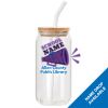 ACPL - 18oz Glass Can with Bamboo Lid Thumbnail