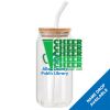 ACPL - 18oz Glass Can with Bamboo Lid Thumbnail