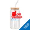 ACPL - 18oz Glass Can with Bamboo Lid Thumbnail