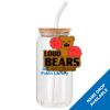 ACPL - 18oz Glass Can with Bamboo Lid Thumbnail