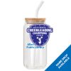 ACPL - 18oz Glass Can with Bamboo Lid Thumbnail