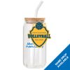 ACPL - 18oz Glass Can with Bamboo Lid Thumbnail