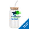 ACPL - 18oz Glass Can with Bamboo Lid Thumbnail