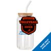 ACPL - 18oz Glass Can with Bamboo Lid Thumbnail