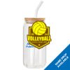ACPL - 18oz Glass Can with Bamboo Lid Thumbnail