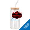 ACPL - 18oz Glass Can with Bamboo Lid Thumbnail