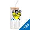 ACPL - 18oz Glass Can with Bamboo Lid Thumbnail