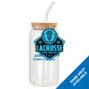 ACPL - 18oz Glass Can with Bamboo Lid Thumbnail