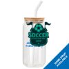 ACPL - 18oz Glass Can with Bamboo Lid Thumbnail