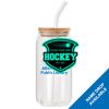 ACPL - 18oz Glass Can with Bamboo Lid Thumbnail