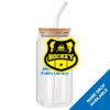 ACPL - 18oz Glass Can with Bamboo Lid Thumbnail
