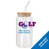ACPL - 18oz Glass Can with Bamboo Lid Thumbnail
