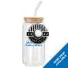 ACPL - 18oz Glass Can with Bamboo Lid Thumbnail