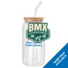 ACPL - 18oz Glass Can with Bamboo Lid Thumbnail