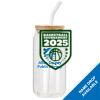 ACPL - 18oz Glass Can with Bamboo Lid Thumbnail