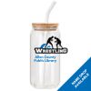 ACPL - 18oz Glass Can with Bamboo Lid Thumbnail