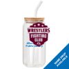 ACPL - 18oz Glass Can with Bamboo Lid Thumbnail