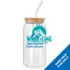 ACPL - 18oz Glass Can with Bamboo Lid Thumbnail