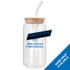 ACPL - 18oz Glass Can with Bamboo Lid Thumbnail