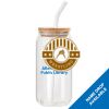 ACPL - 18oz Glass Can with Bamboo Lid Thumbnail