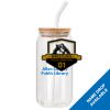 ACPL - 18oz Glass Can with Bamboo Lid Thumbnail