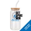 ACPL - 18oz Glass Can with Bamboo Lid Thumbnail