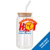 ACPL - 18oz Glass Can with Bamboo Lid Thumbnail