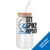 ACPL - 18oz Glass Can with Bamboo Lid Thumbnail
