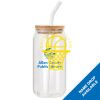 ACPL - 18oz Glass Can with Bamboo Lid Thumbnail