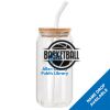 ACPL - 18oz Glass Can with Bamboo Lid Thumbnail