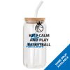 ACPL - 18oz Glass Can with Bamboo Lid Thumbnail