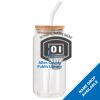 ACPL - 18oz Glass Can with Bamboo Lid Thumbnail